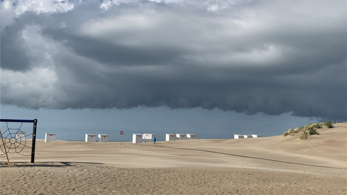 sfeerbeeld strand Oostduinkerke